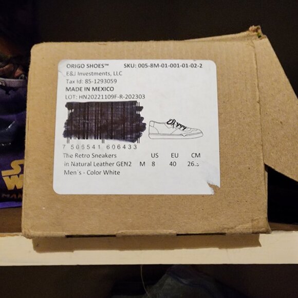 Origo Retro Sneaker Natural Leather - Picture 5 of 7